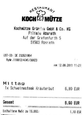 pseu Kochmütze Höffner Möbel Service und Restaurant Lebensmittelhygiene Verordnung Konzept HACCP pseu Höffner Kochmütze Restaurant